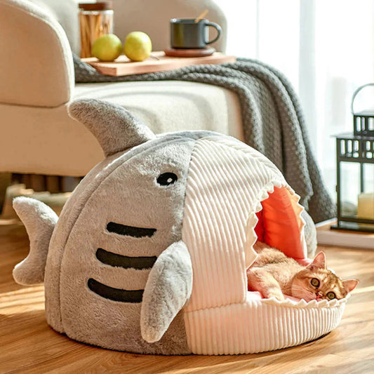 Cama Tiburón de Peluche para gatos Dogs & Katy