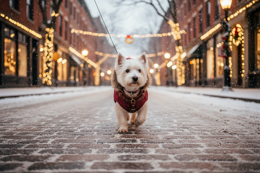 Dog paw pad care in winter — moisturizing and protection