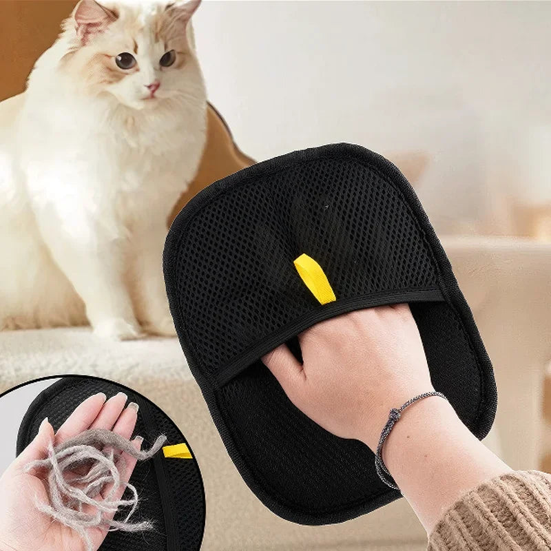 Guante Antiestático Quitapelos para Perros y Gatos – Sofás, Ropa y Alfombras