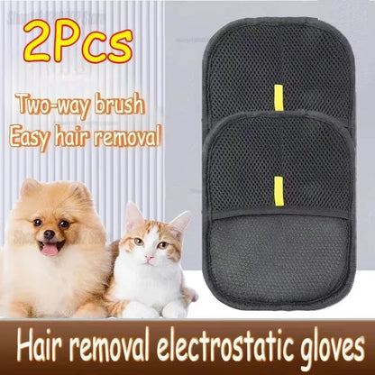Guante Quitapelos para Perros y Gatos – Elimina el Pelo de Sofás, Ropa y Alfombras