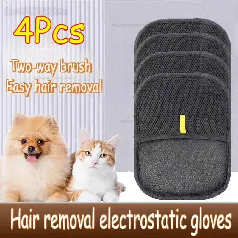 Guante Quitapelos para Perros y Gatos – Elimina el Pelo de Sofás, Ropa y Alfombras