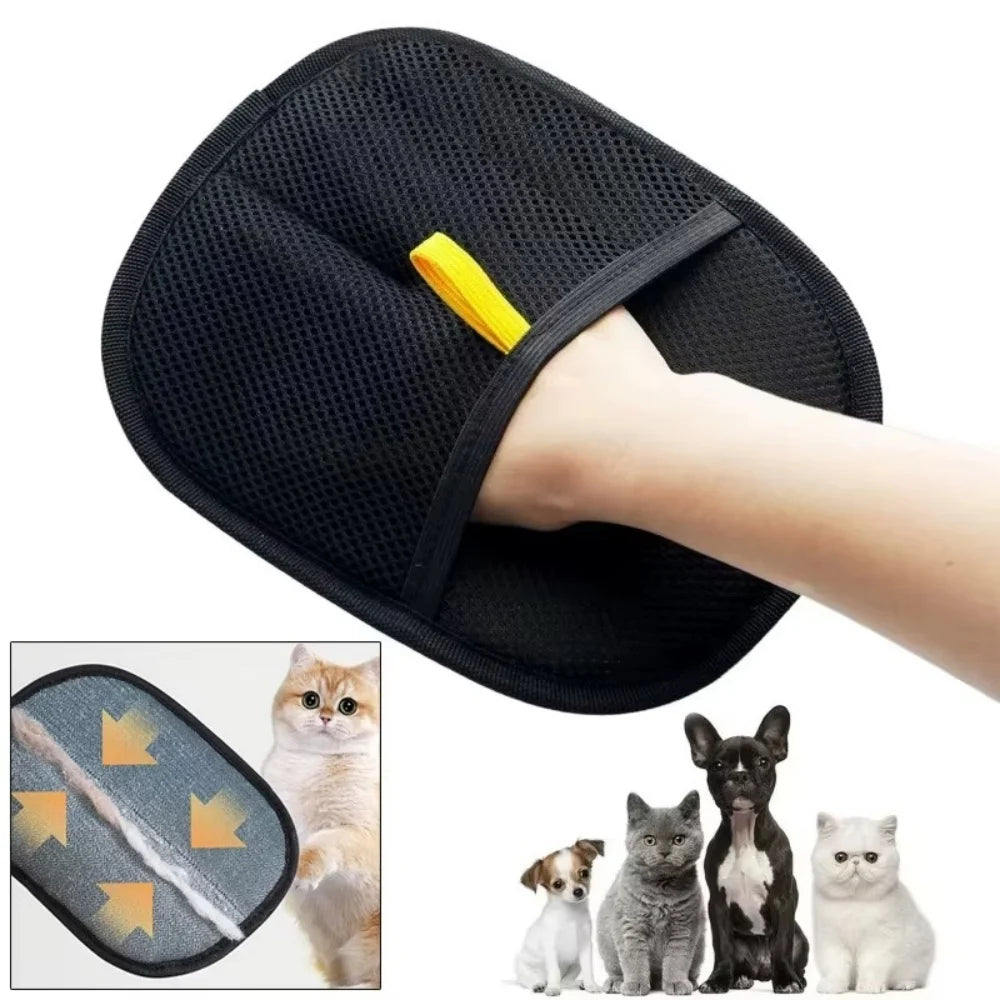 Guante Quitapelos para Perros y Gatos – Elimina el Pelo de Sofás, Ropa y Alfombras
