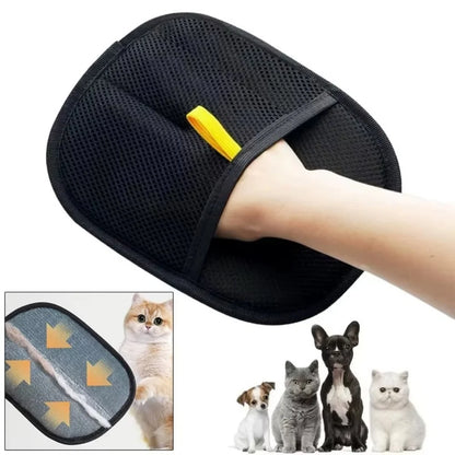 Guante Quitapelos para Perros y Gatos – Elimina el Pelo de Sofás, Ropa y Alfombras
